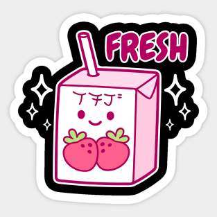 Fresh Milk Sticker